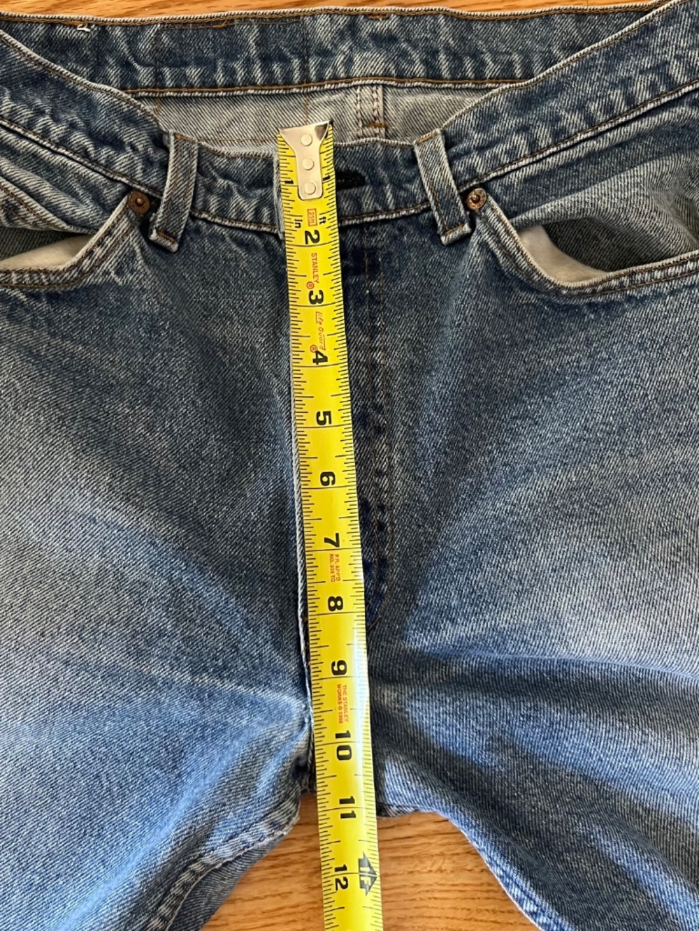 Vintage 1980s Levis 505 Orange Tab 30x26 Tag Size 31 USA Classic Heritage - Picture 6 of 12